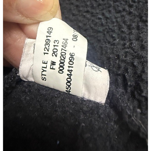 Under Armour Semi Fitted Cold Gear Black Hooded Sweatshirt Pink Logo Size LARGE - Picture 3 of 6